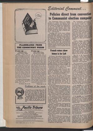   The Pacific Tribune - Friday, May 24, 1974   , page 4
