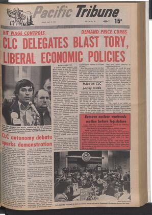   The Pacific Tribune - Friday, May 17, 1974   , page 1