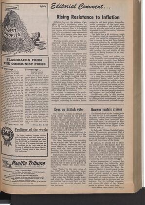   The Pacific Tribune - Friday, March 1, 1974   , page 3