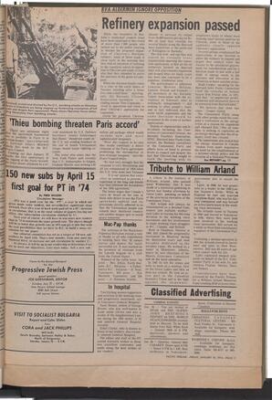   The Pacific Tribune - Friday, January 18, 1974   , page 11
