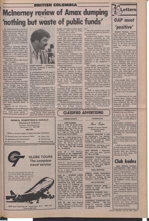   The Pacific Tribune - Friday, July 31, 1981   , page 7