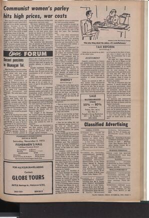   The Pacific Tribune - Friday, October 26, 1973   , page 11