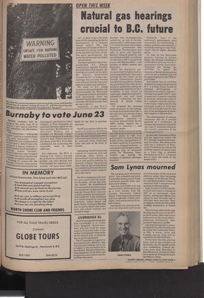   The Pacific Tribune - Friday, June 15, 1973   , page 3