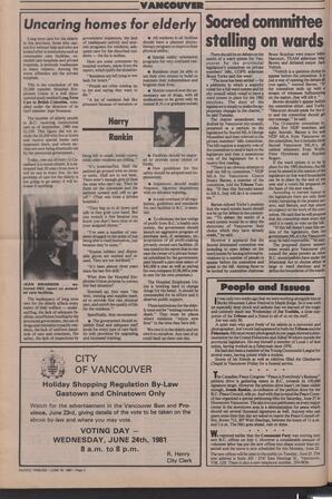   The Pacific Tribune - Friday, June 19, 1981   , page 2