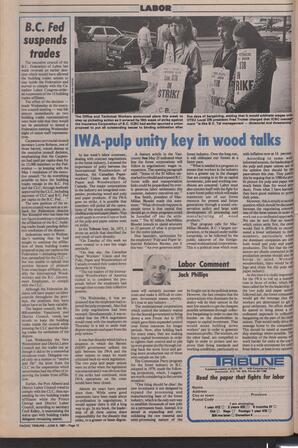   The Pacific Tribune - Friday, June 5, 1981   , page 12
