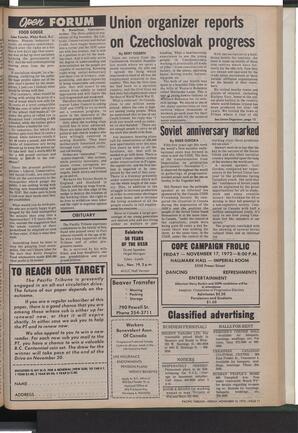   The Pacific Tribune - Friday, November 10, 1972   , page 11