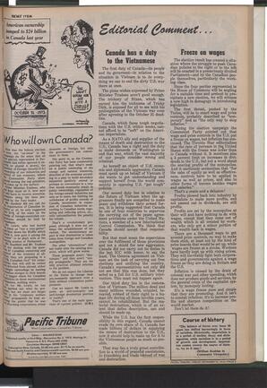   The Pacific Tribune - Friday, November 10, 1972   , page 3