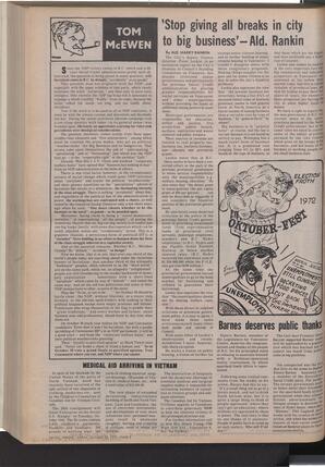   The Pacific Tribune - Friday, October 20, 1972   , page 2