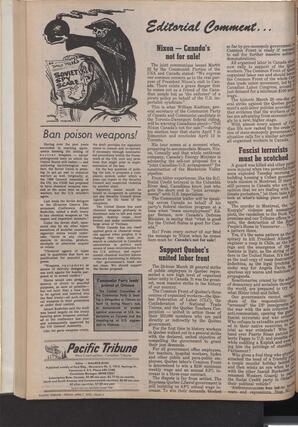   The Pacific Tribune - Friday, April 7, 1972   , page 4