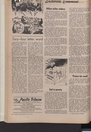   The Pacific Tribune - Friday, March 17, 1972   , page 4