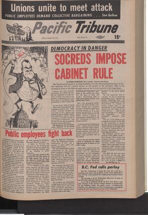   The Pacific Tribune - Friday, March 10, 1972   , page 1