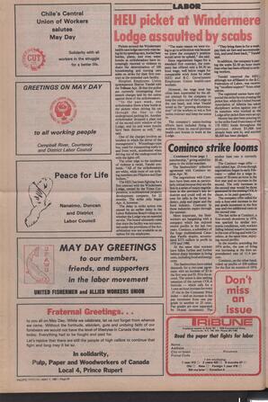   The Pacific Tribune - Friday, May 1, 1981   , page 20