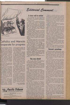   The Pacific Tribune - Friday, December 31, 1971   , page 3