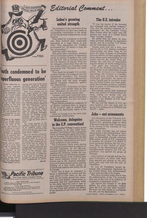   The Pacific Tribune - Friday, November 26, 1971   , page 3