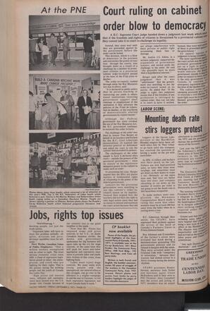   The Pacific Tribune - Friday, September 3, 1971   , page 12
