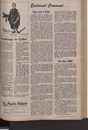   The Pacific Tribune - Friday, July 23, 1971   , page 3