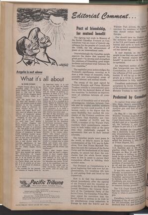   The Pacific Tribune - Friday, May 28, 1971   , page 4
