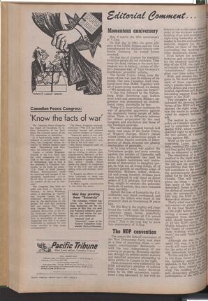   The Pacific Tribune - Friday, May 7, 1971   , page 4