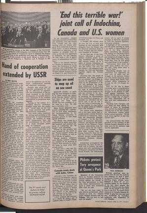   The Pacific Tribune - Friday, April 16, 1971   , page 9