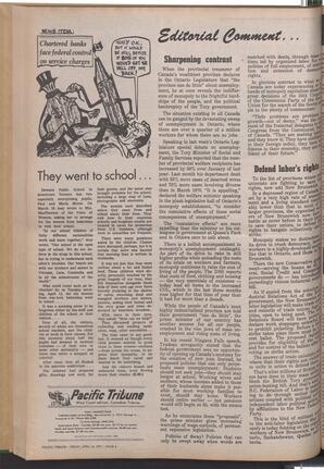   The Pacific Tribune - Friday, April 16, 1971   , page 4