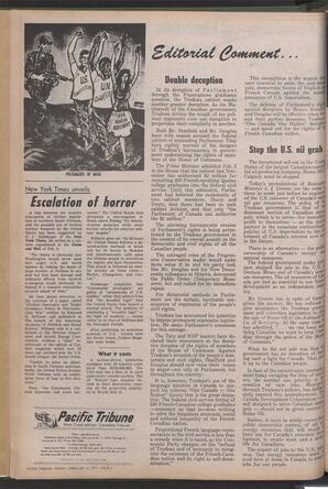   The Pacific Tribune - Friday, February 12, 1971   , page 4