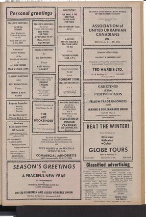   The Pacific Tribune - Friday, December 18, 1970   , page 11
