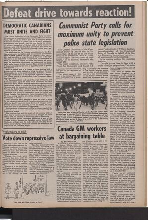   The Pacific Tribune - Friday, November 20, 1970   , page 5