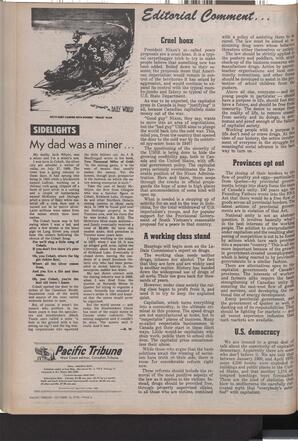   The Pacific Tribune - Friday, October 16, 1970   , page 4