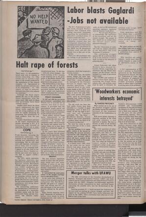  The Pacific Tribune - Friday, October 2, 1970   , page 12