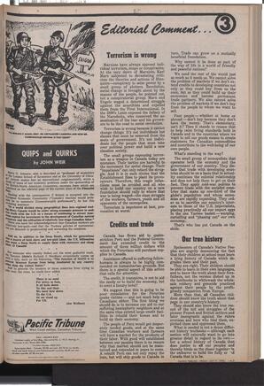   The Pacific Tribune - Friday, July 17, 1970   , page 3