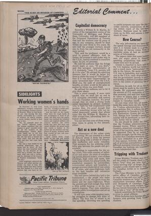  The Pacific Tribune - Friday, May 22, 1970   , page 4