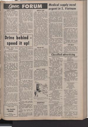   The Pacific Tribune - Friday, May 1, 1970   , page 11