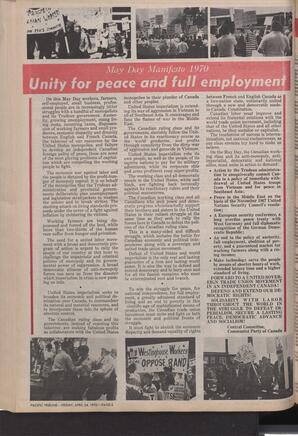   The Pacific Tribune - Friday, April 24, 1970   , page 6