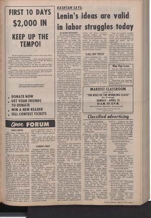   The Pacific Tribune - Friday, April 10, 1970   , page 11