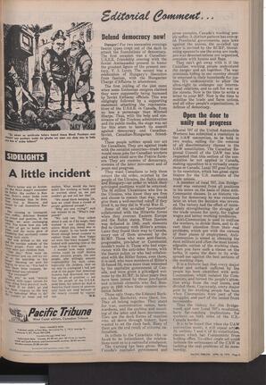   The Pacific Tribune - Friday, April 10, 1970   , page 3