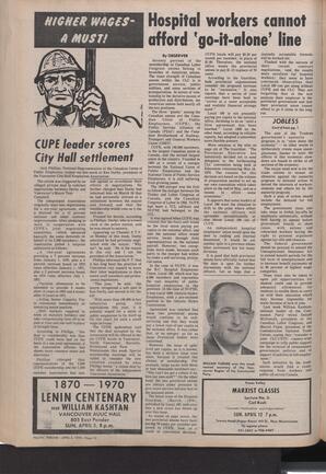   The Pacific Tribune - Friday, April 3, 1970   , page 12