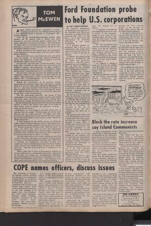   The Pacific Tribune - Friday, March 20, 1970   , page 2