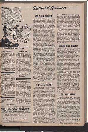   The Pacific Tribune - Friday, February 20, 1970   , page 3
