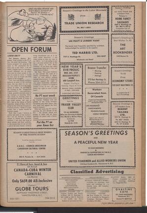   The Pacific Tribune - Friday, December 19, 1969   , page 11
