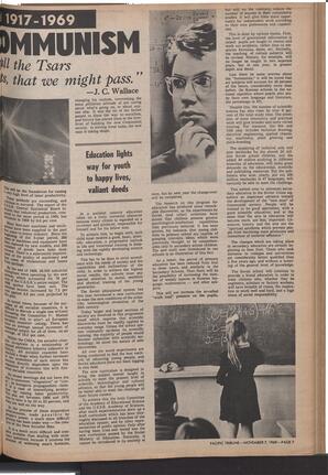   The Pacific Tribune - Friday, November 7, 1969   , page 7