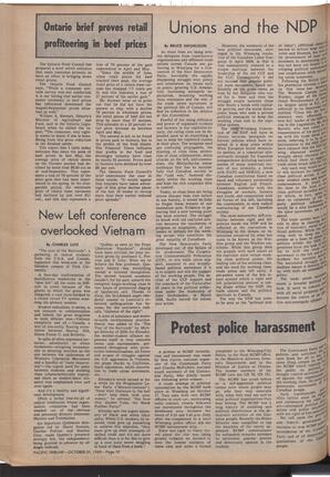   The Pacific Tribune - Friday, October 31, 1969   , page 10