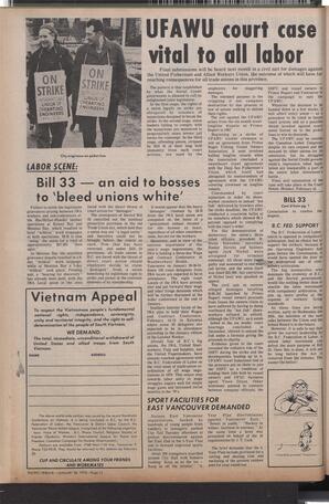   The Pacific Tribune - Friday, January 30, 1970   , page 12