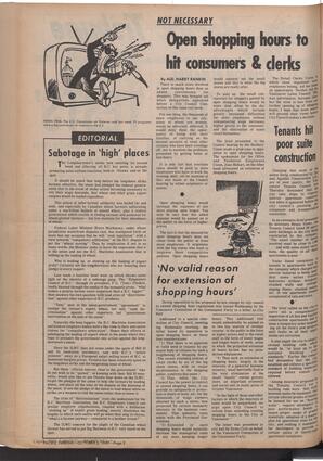  The Pacific Tribune - Friday, October 3, 1969   , page 2