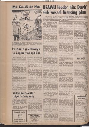   The Pacific Tribune - Friday, September 19, 1969   , page 12