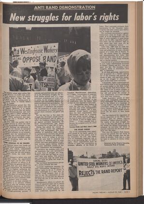   The Pacific Tribune - Friday, August 29, 1969   , page 5