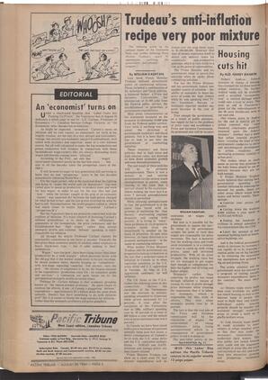   The Pacific Tribune - Friday, August 29, 1969   , page 2