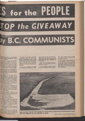   The Pacific Tribune - Friday, August 22, 1969   , page 5