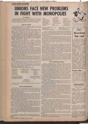   The Pacific Tribune - Friday, August 1, 1969   , page 8
