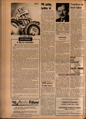   The Pacific Tribune - Friday, April 11, 1969   , page 3