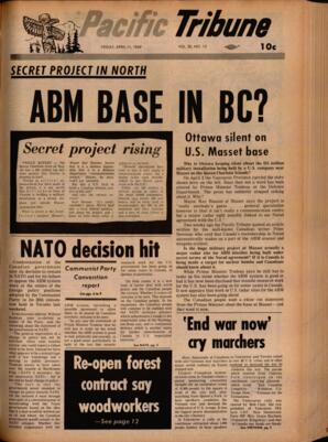   The Pacific Tribune - Friday, April 11, 1969   , page 2
